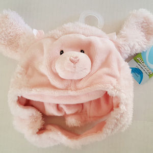 GUND Pink Poodle Hat NWT Soft Cuddly WEARABOUTS